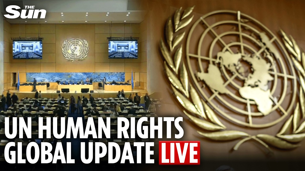 LIVE: UN human rights chief presents global update to Human Rights Council