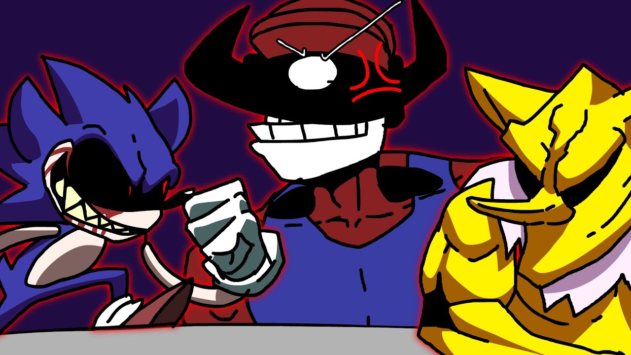 All Animations About Creepy Trio | PASTA NIGHT