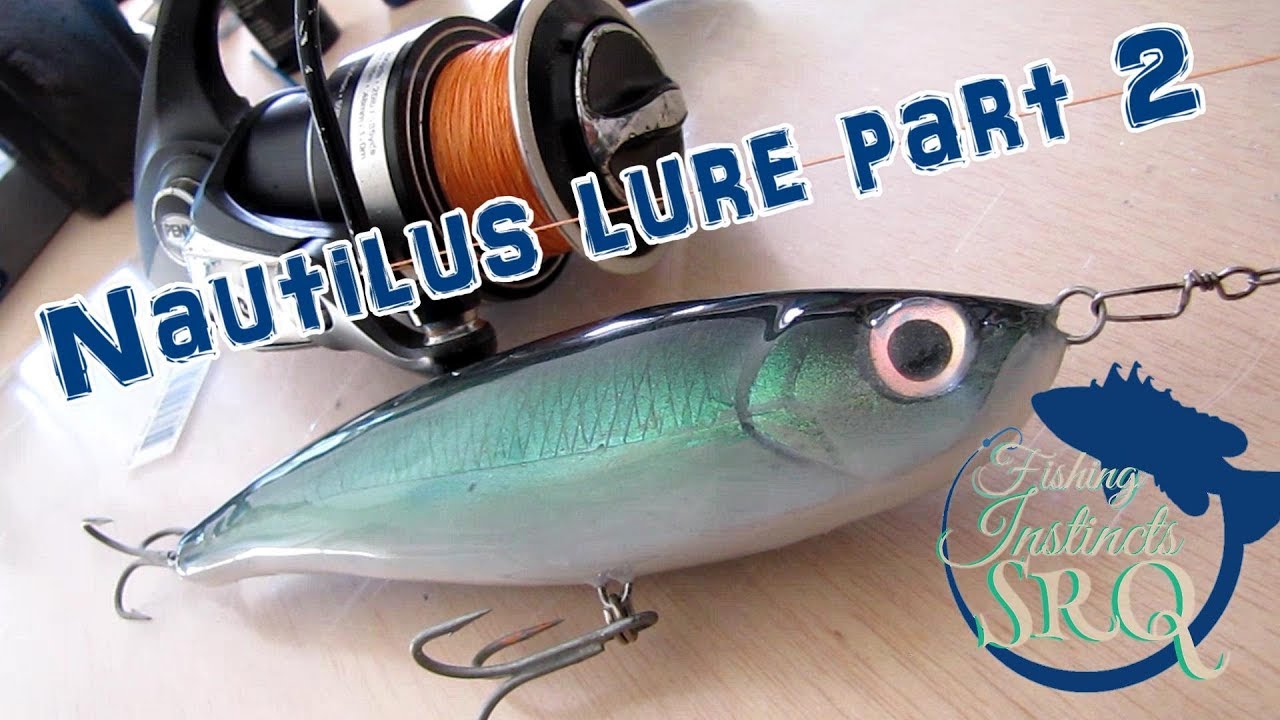 Making the Nautilus lure part 2