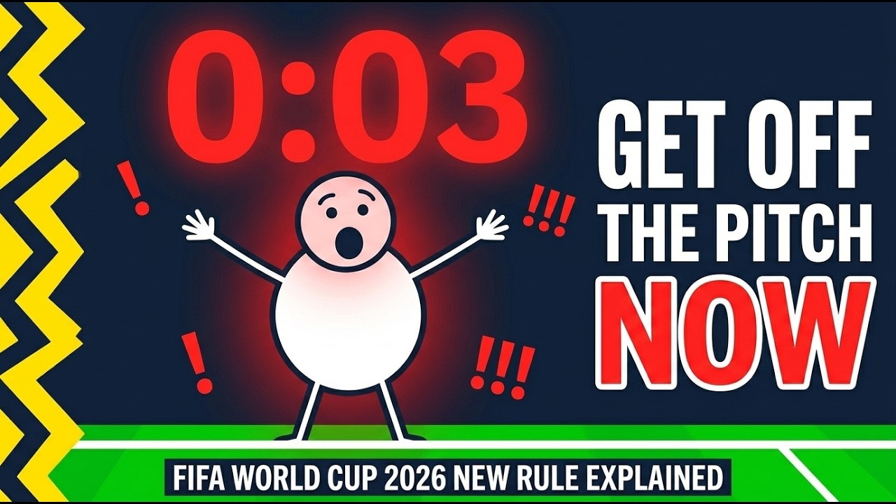 The New World Cup Rule That Punishes Slow Substitutions