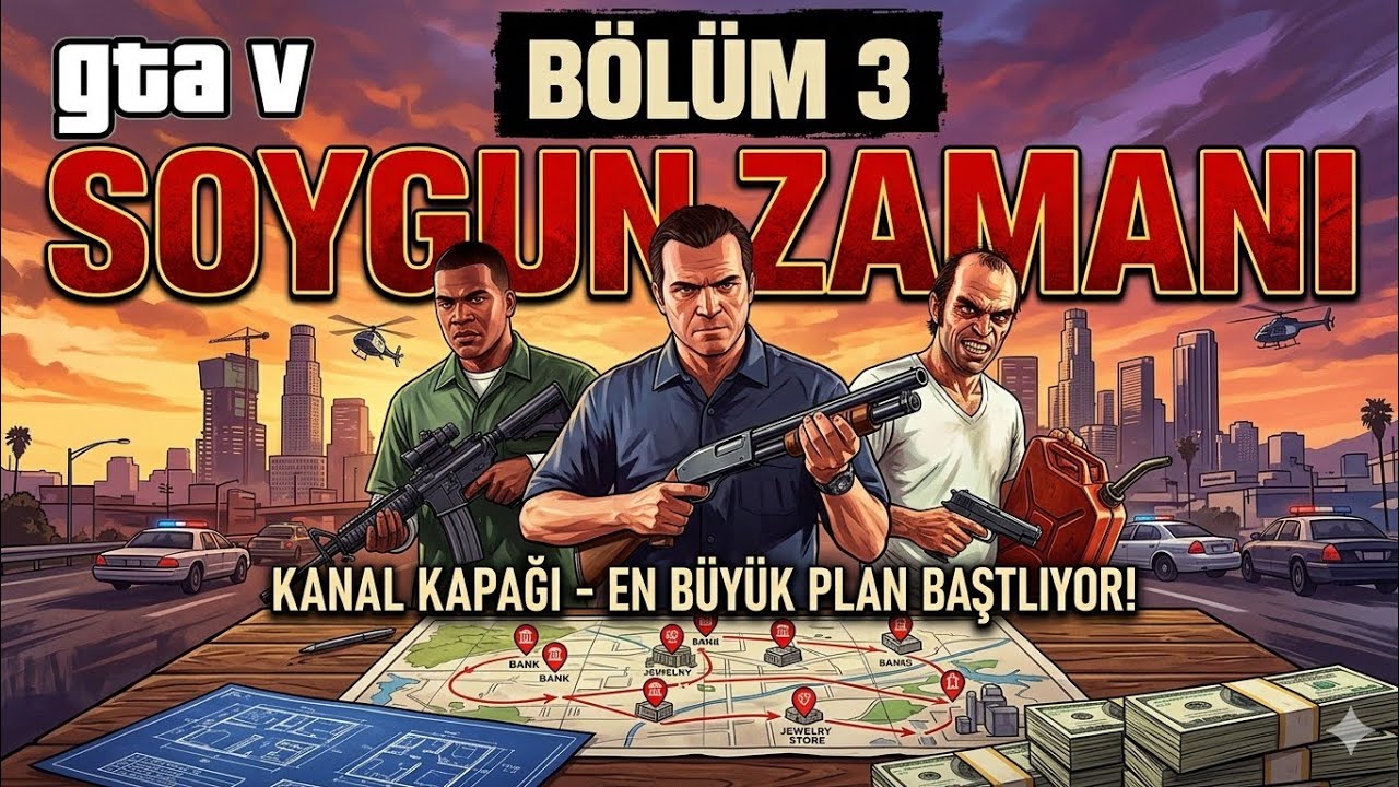 GTA v oynadım 3 bölüm