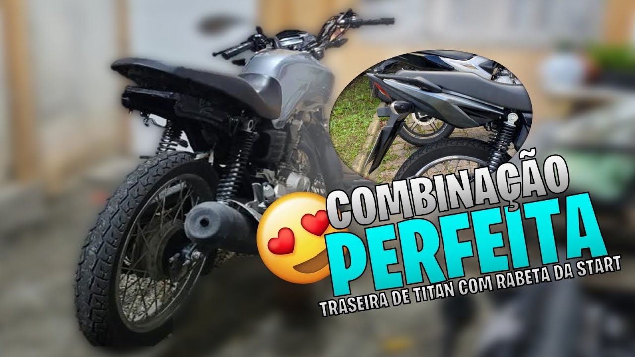 COMO COLOCAR CARENAGENS DA TITAN NO PARA-LAMA DE START 160