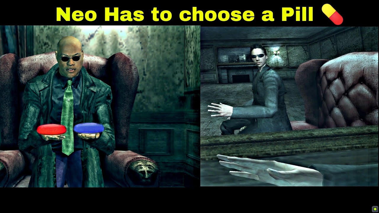 Neo Takes Red Pill And Fights | Part1 | Ps2 Full HD | Matrix Path of Neo | Dansama Play PS2
