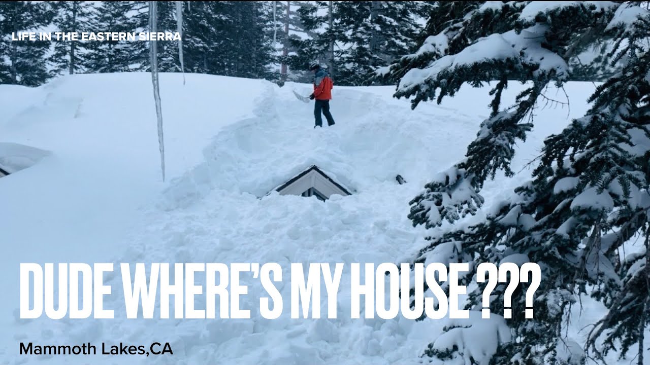 Houses are literally BURIED