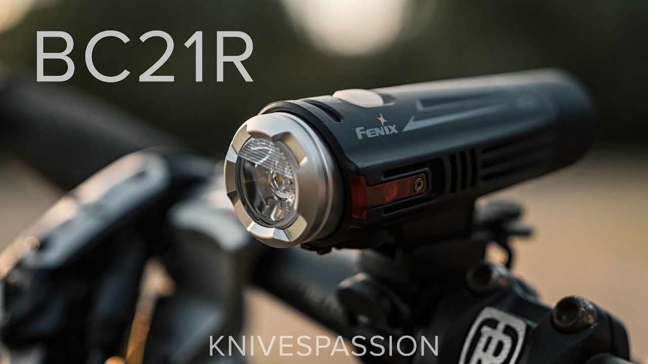 Test latarki rowerowej Fenix BC21R