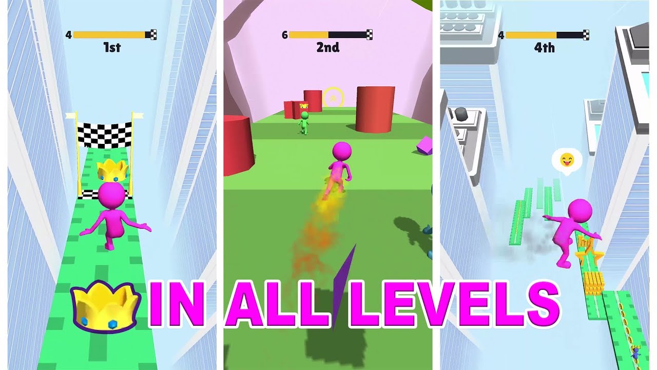 Fall Race 3D -  World Record - Gameplay