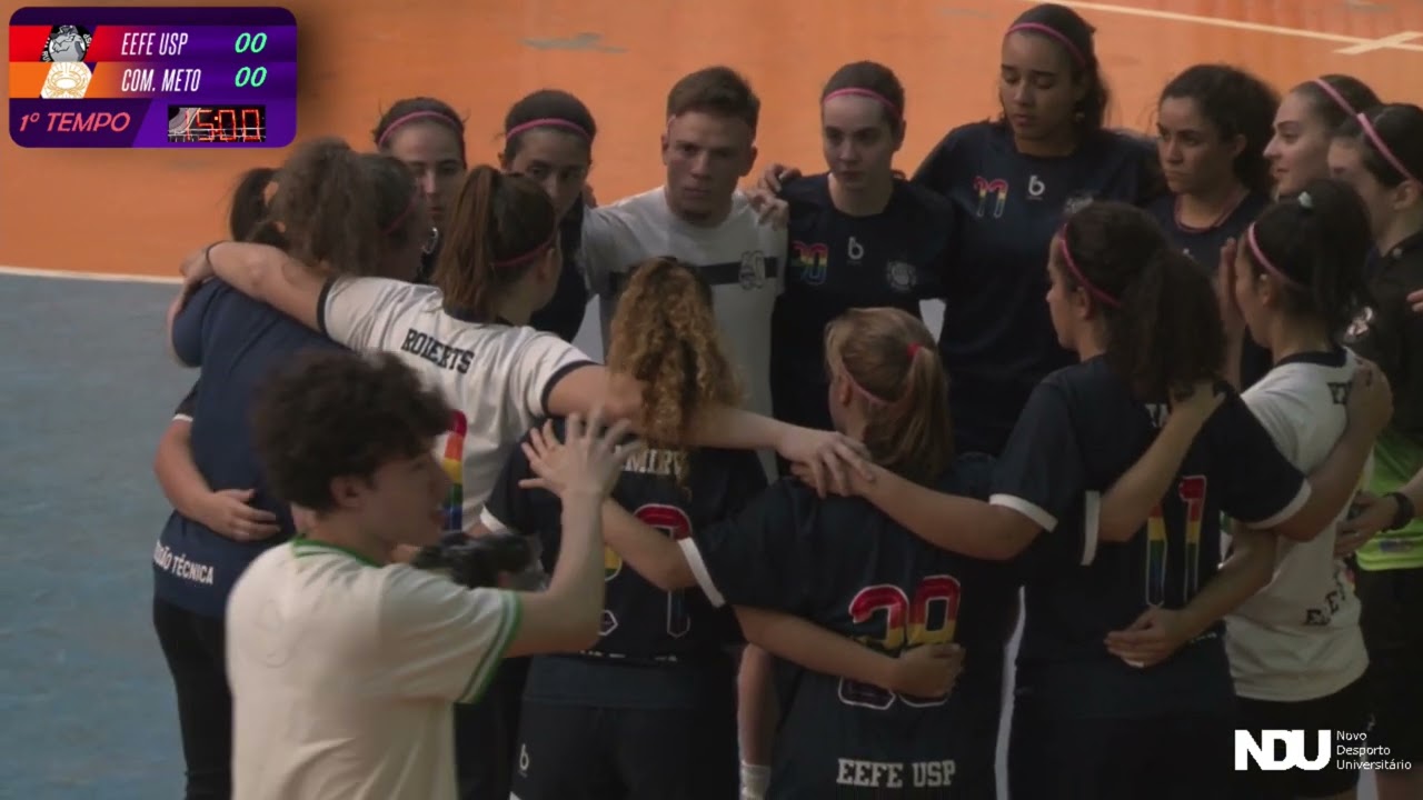 EEFE USP VS Com Metodista - Final Futsal Feminino NDU - Novo Desporto Universitario.