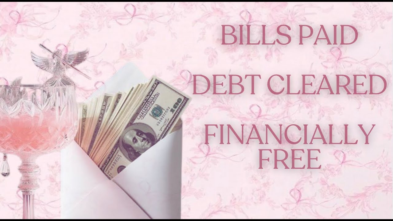 bills paid &bull; debt cleared &bull; financially free