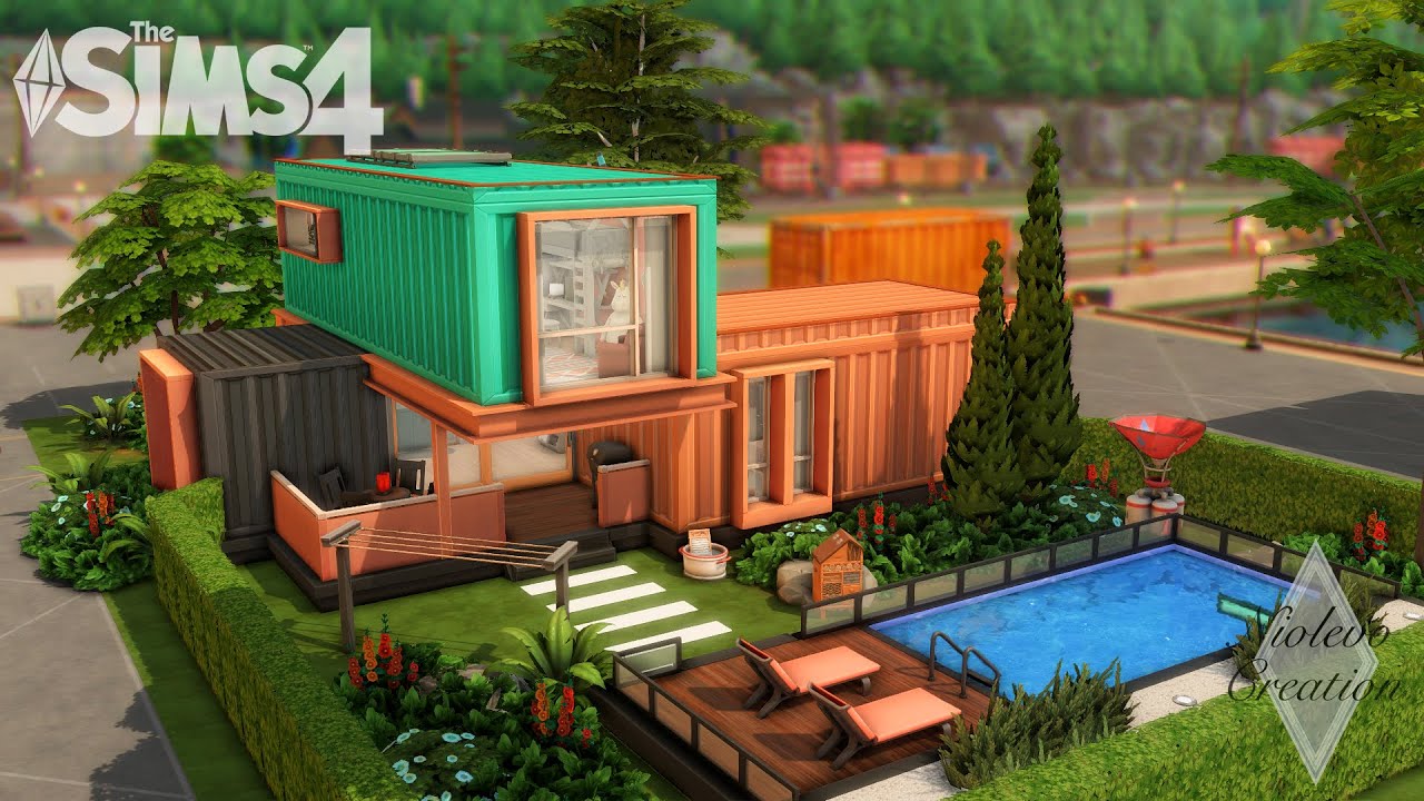Container House | NO CC | Les Sims 4 Stop Motion