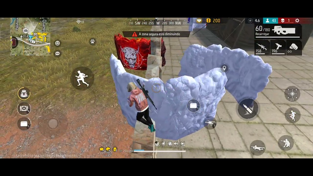 Tentei pegar Dima 3 foi quaze