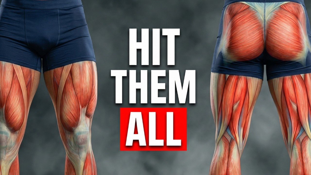 The ONLY 4 Lower Body Exercises You Need