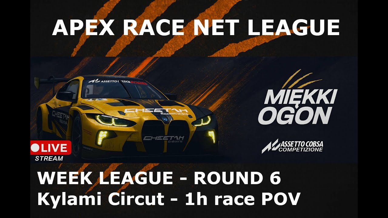 Assetto Corsa  Cheetah Sim Racing Apex Round 6 Kylami