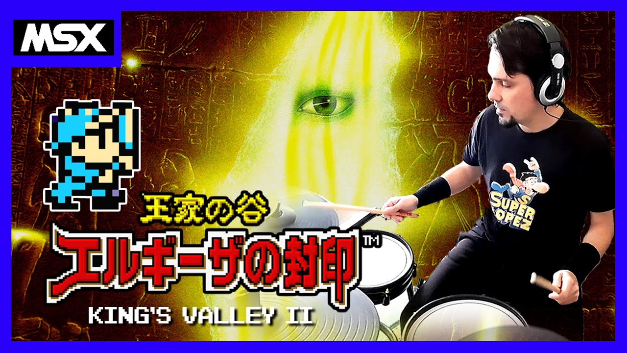 [MSX] King's Valley II - OST cover