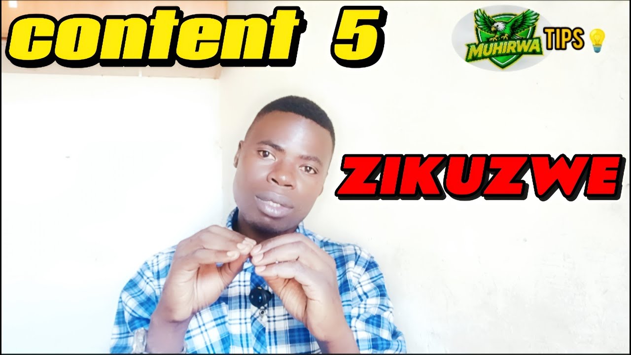 Contents 5 zikuzwe hano muri Africa kuri YouTube