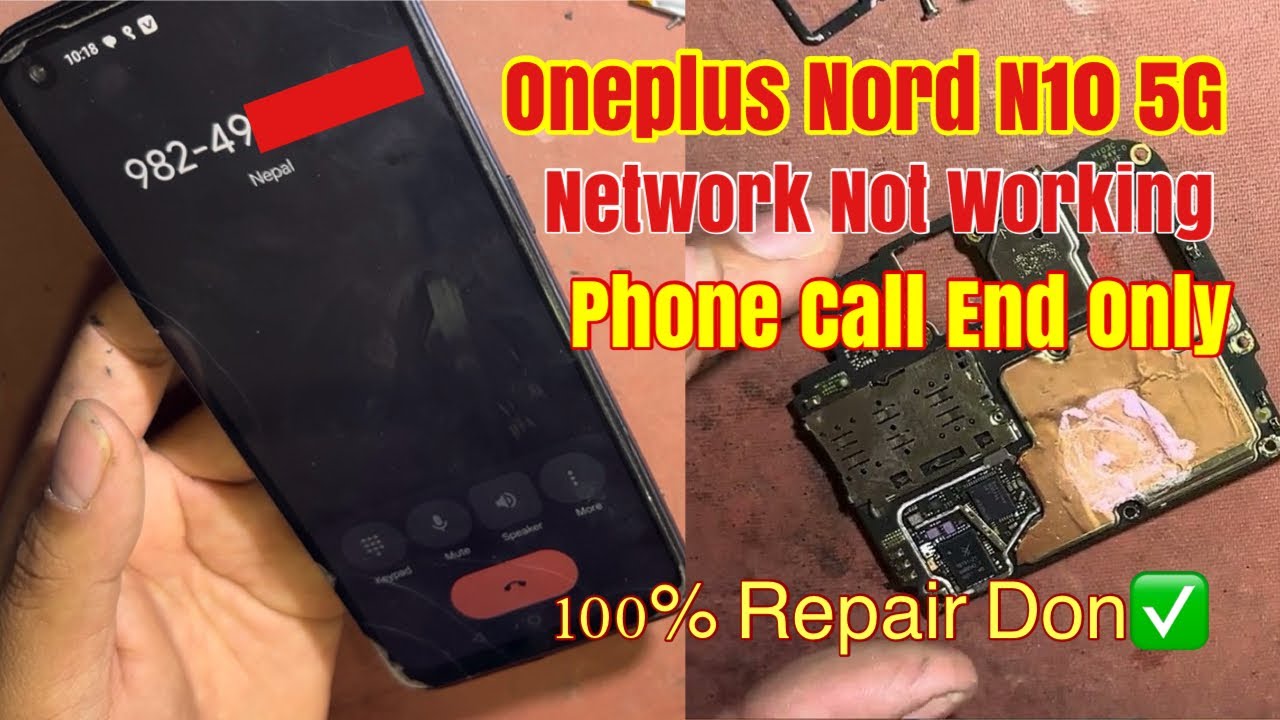 Oneplus Nord N10 5G Call Not Working || RF IC Repairing Solution ✅