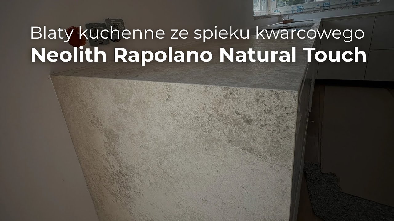 Blaty kuchenne ze spieku kwarcowego Neolith Rapolano Natural Touch (12 mm)