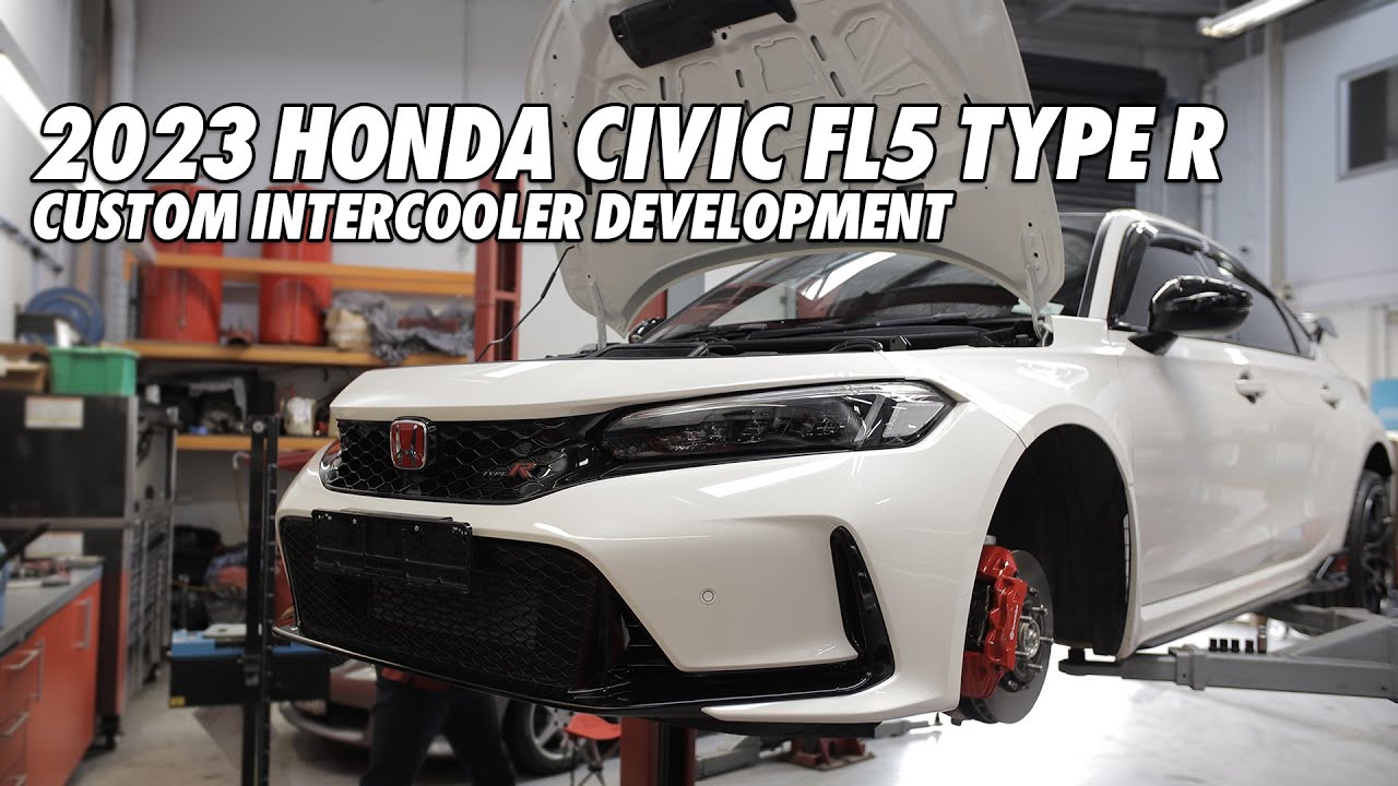 2023 Honda Civic FL5 Type R - CUSTOM INTERCOOLER DEVELOPMENT
