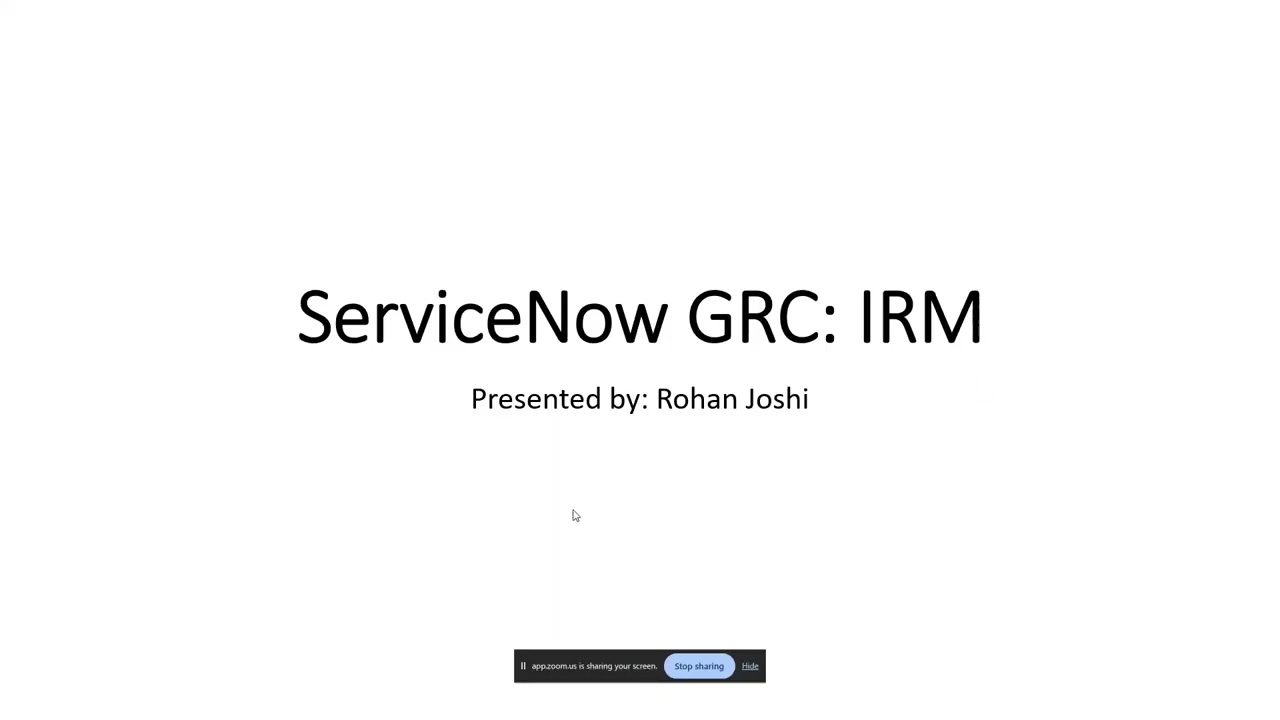 Servicenow Grc Training | DEMO | HKR TRAININGS