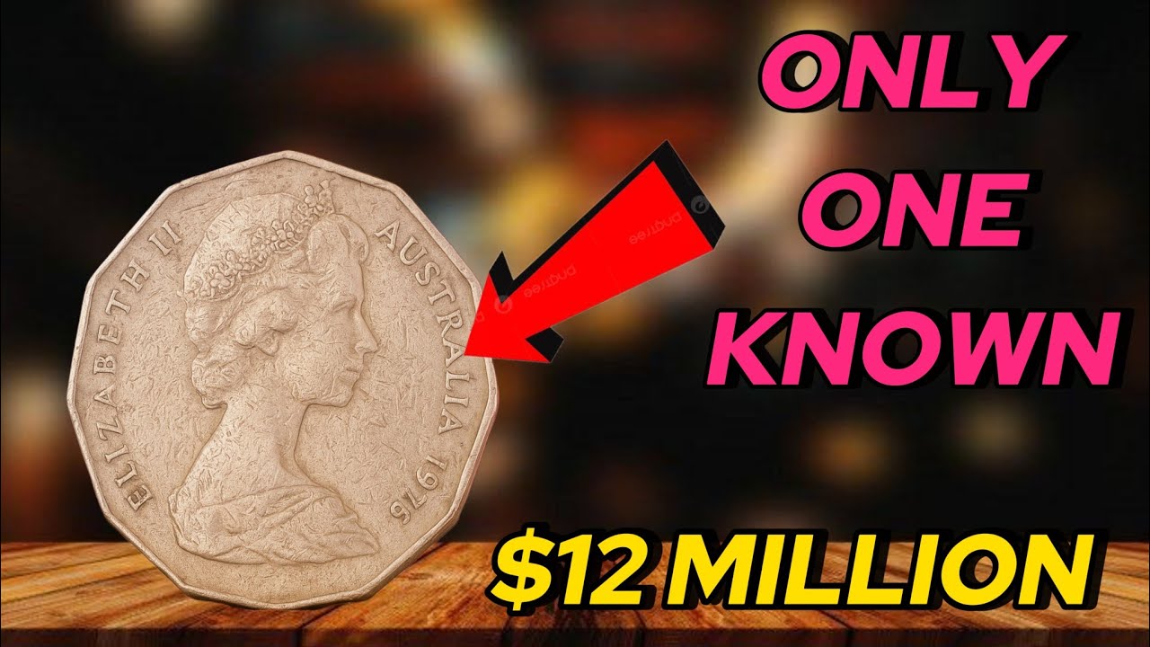 Most Valuable 1976 Australian 50 Cent Coin  Worth Big Money