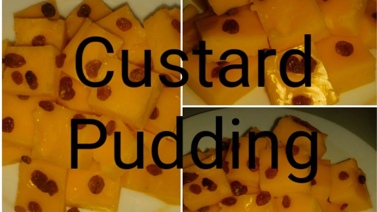 How to make custard pudding@CAKES &SWEET SPOT