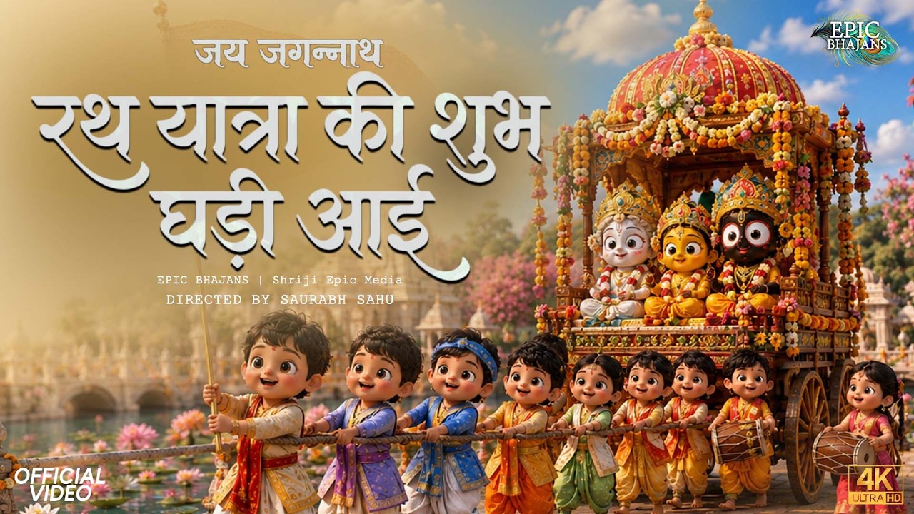 Rath Yatra Ki Shubh Ghadi Aai | रथ यात्रा की शुभ घड़ी आई | Saurabh Sahu | Jagannath Epic Bhajans