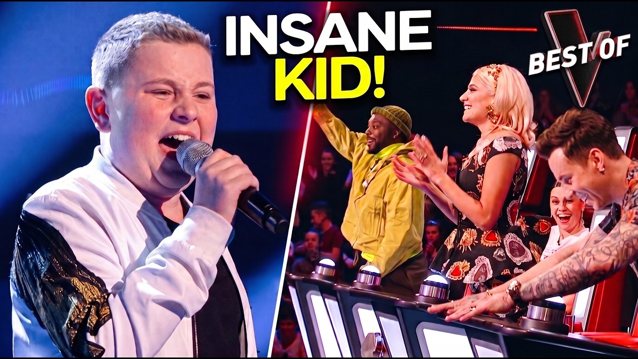 12 Year Old's WHISTLE Note Made The Coaches Sing For Him! | The Voice