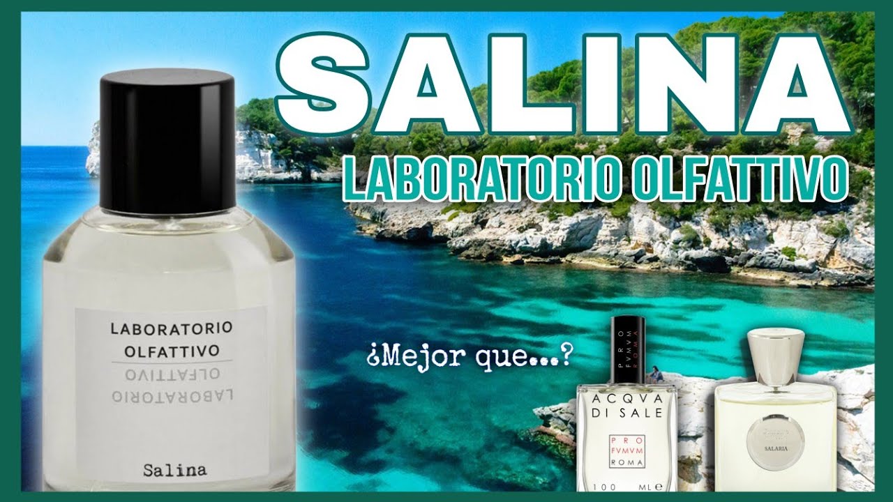 🌊 SALINA - LABORATORIO OLFATTIVO 🌊 Un perfume mediterráneo y salado diferente
