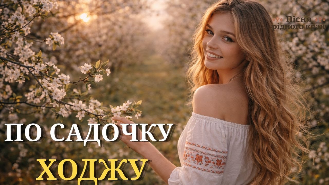 По садочку ходжу - Українська народна  пісня
