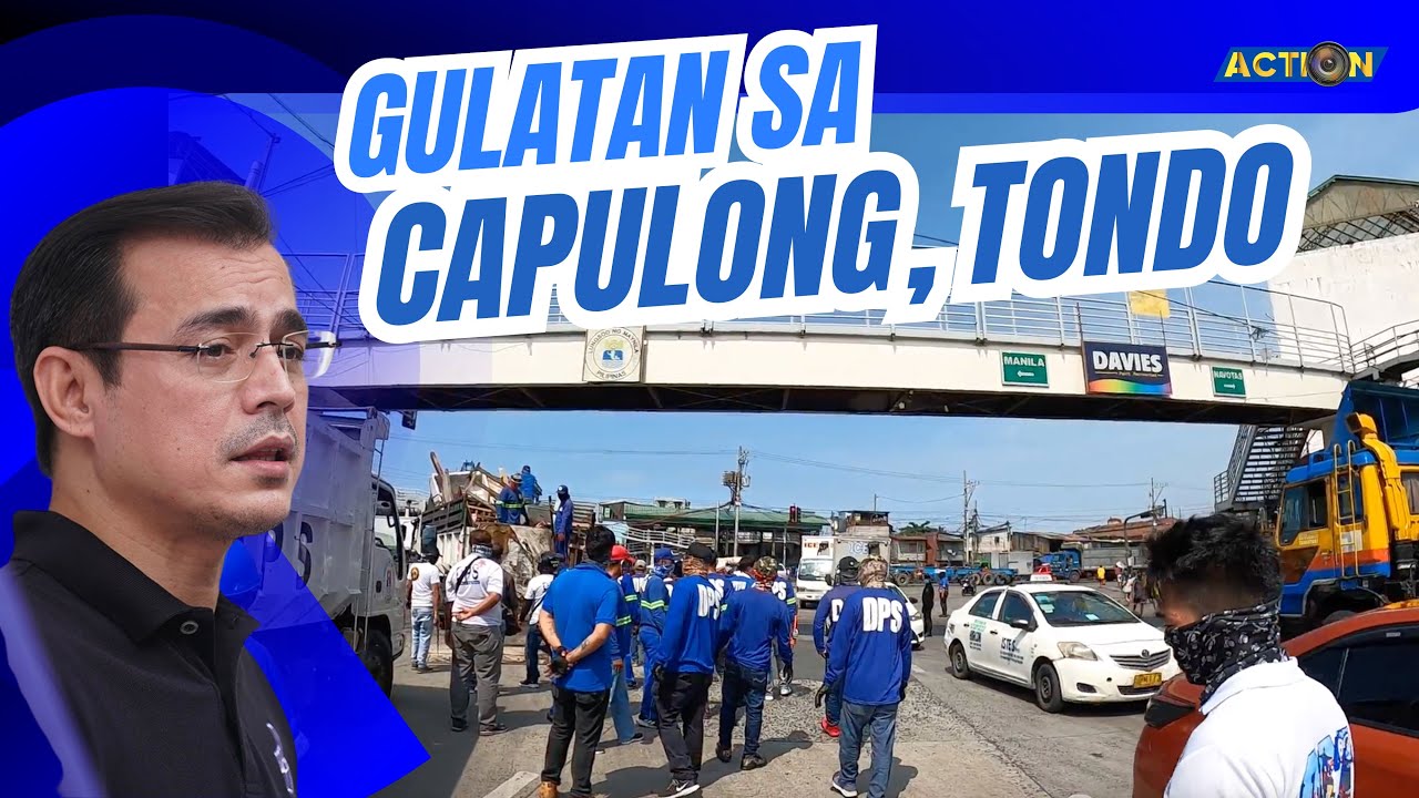 ALL TOGETHER NOW, MASSIVE CLEARING SA CAPILONG TONDO MANILA! MGA RESIDENTE, TAMEME NALANG