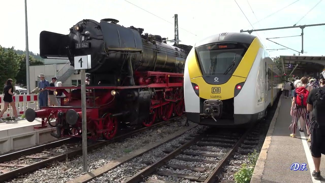 Mit der Donautalbahn von Beuron zum Bahnhof Tittisee - 2025
