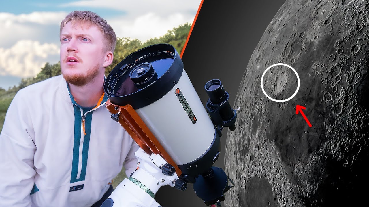 I Took a Picture of the Moon at 2000MM!