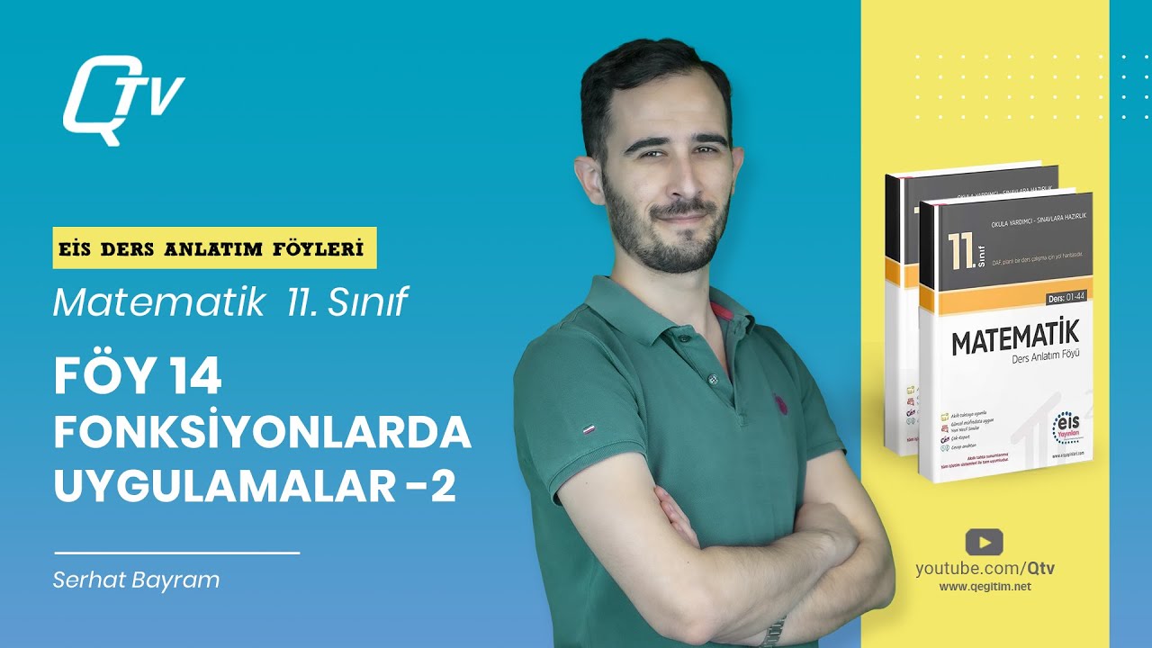 EİS 11. Sınıf Matematik Ders Anlatım Föyleri | Föy 14 | Fonksiyonlarda Uygulamalar - 2