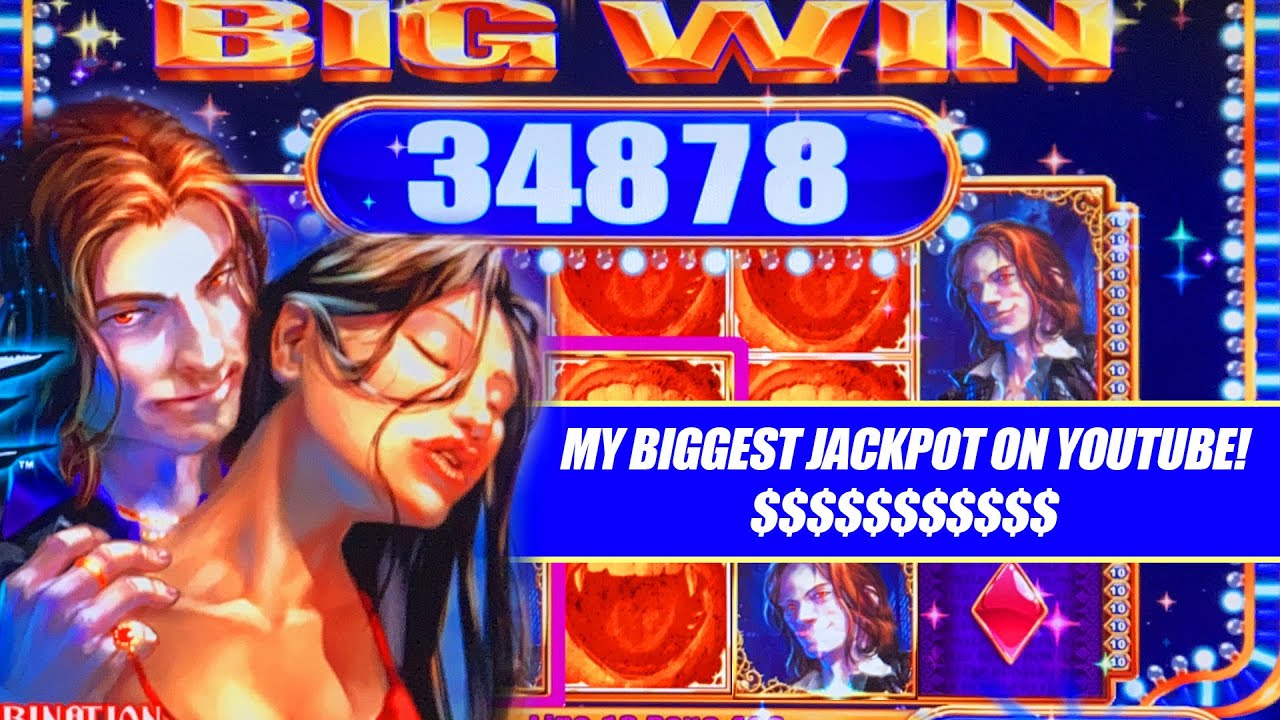 MY BIGGEST WIN ON YOUTUBE ON HIGH LIMIT SLOT MACHINE - VAMPIRE'S EMBRACE ★