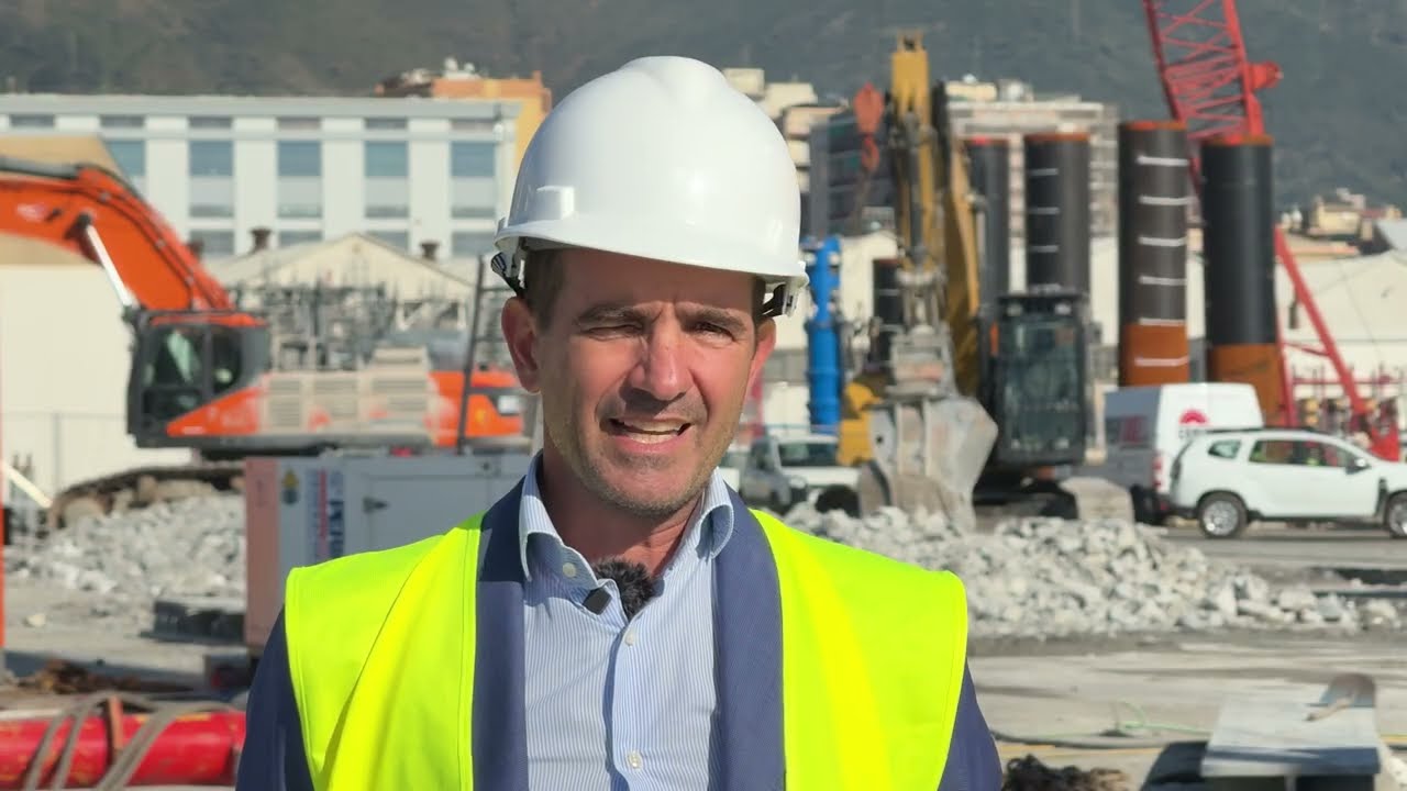 Sviluppo aree portuali industriali Sestri Ponente - Costruzione banchina di allestimento