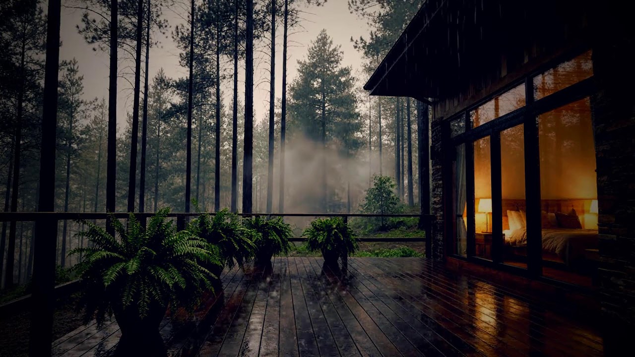 Relaxing Music for Peaceful Night Sleep 🌠 Stress Relief, Deep Rest, Calm Body and Mind, Rain Sound