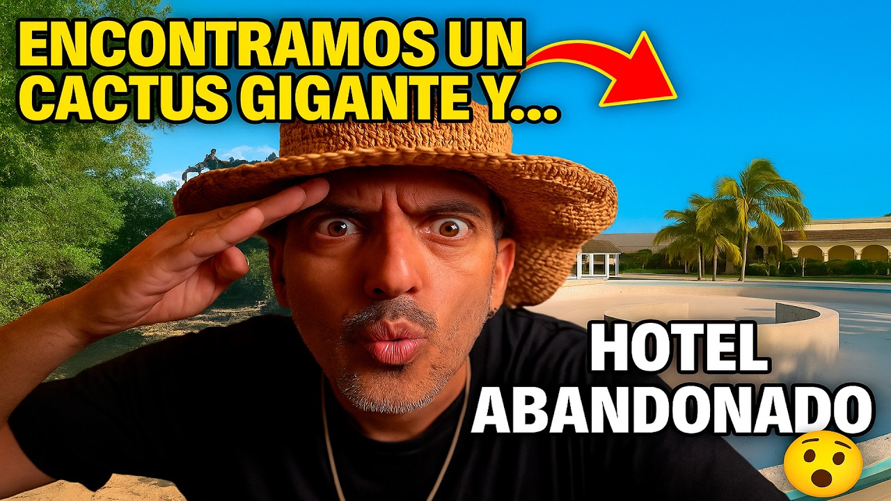 Manglares salvajes 🌴 cactus gigante 🌵 y el hotel abandonado más raro 😱