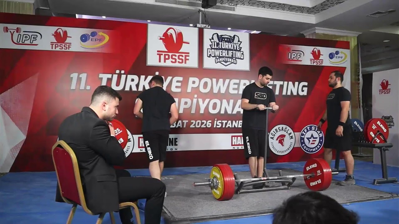 11. TÜRKİYE POWERLİFTİNG ŞAMPİYONASI 3.GÜN