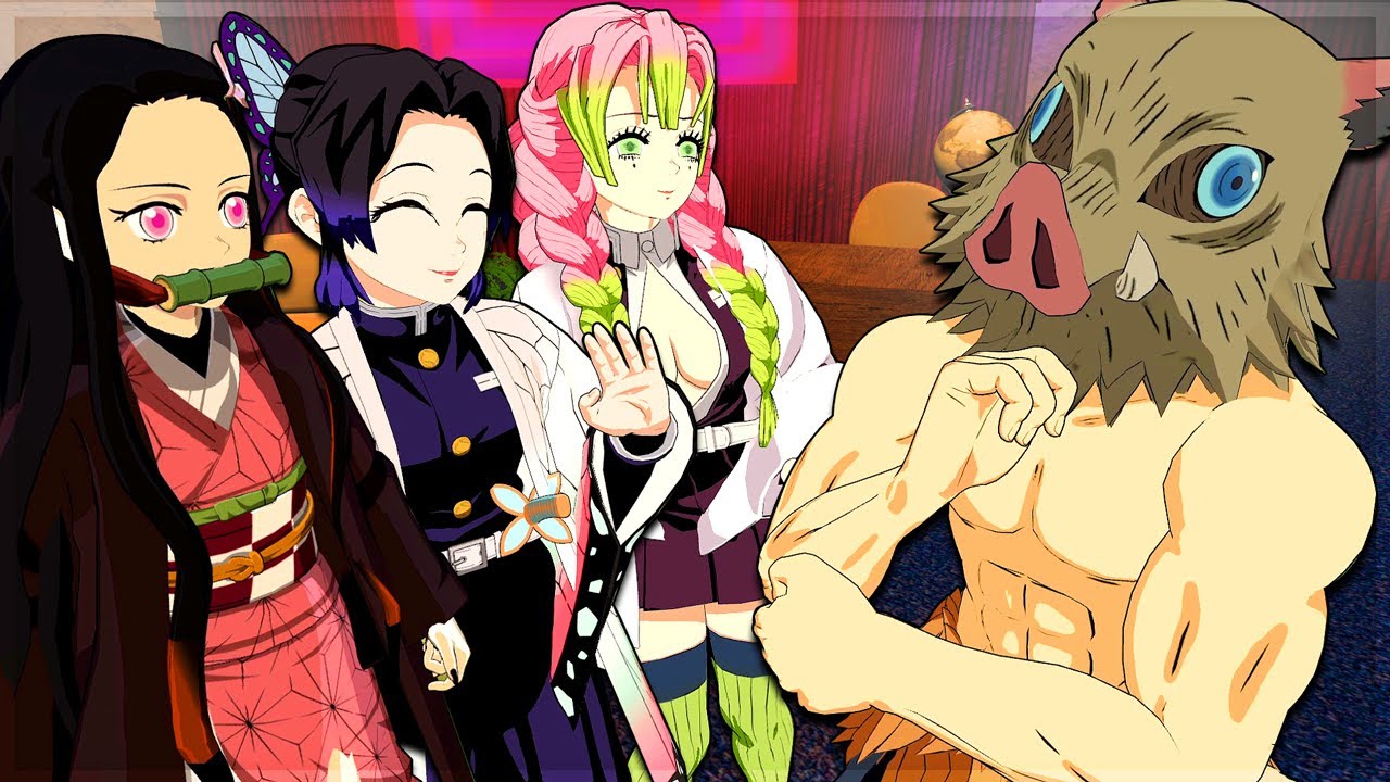 Inosuke has a kid with... (Demon Slayer VR)