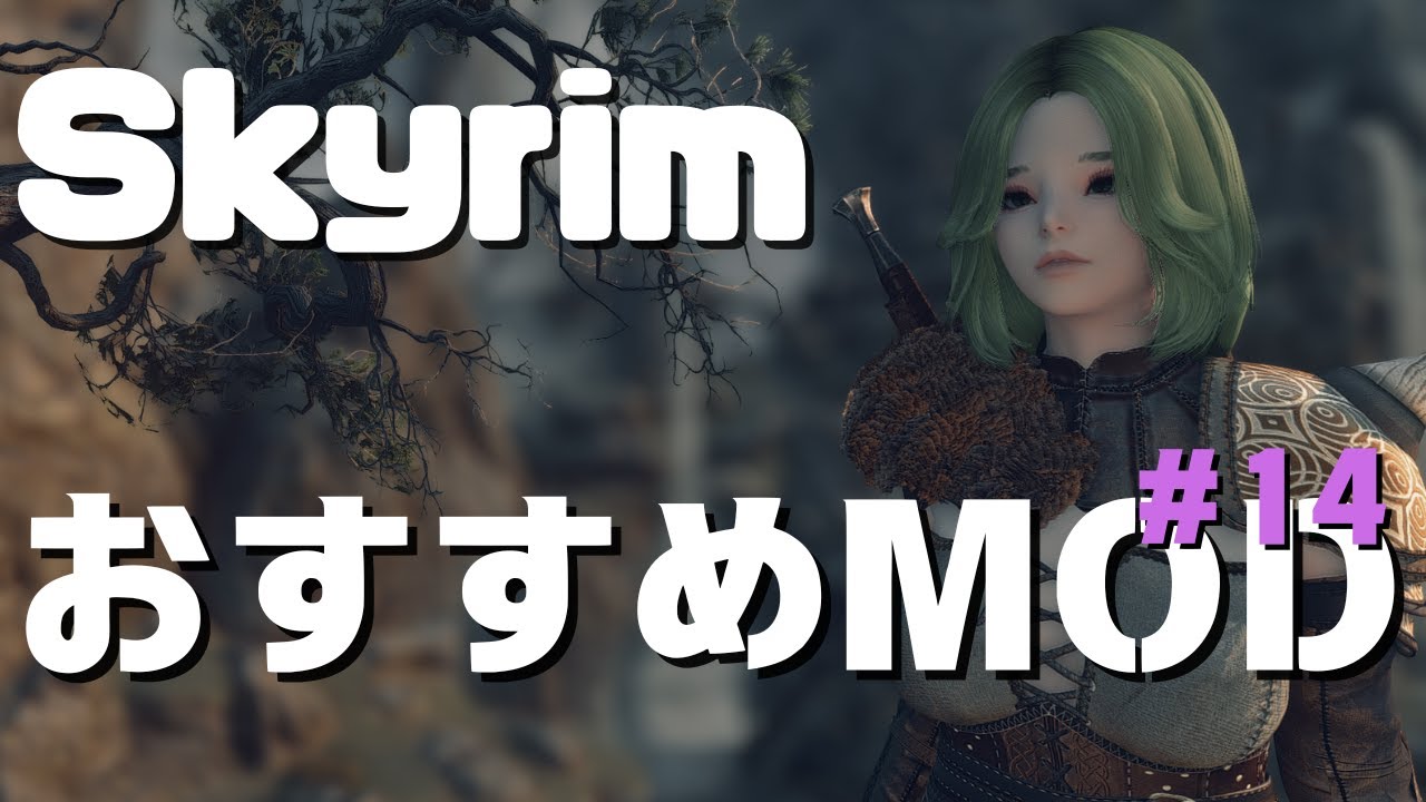 【SkyrimSE】第14回　おすすめMOD紹介！没入感を上げて楽しもう！【MOD】