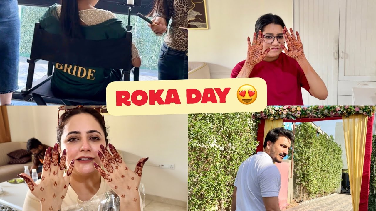 Roka Day😍 || #vlog #roka #wedding 