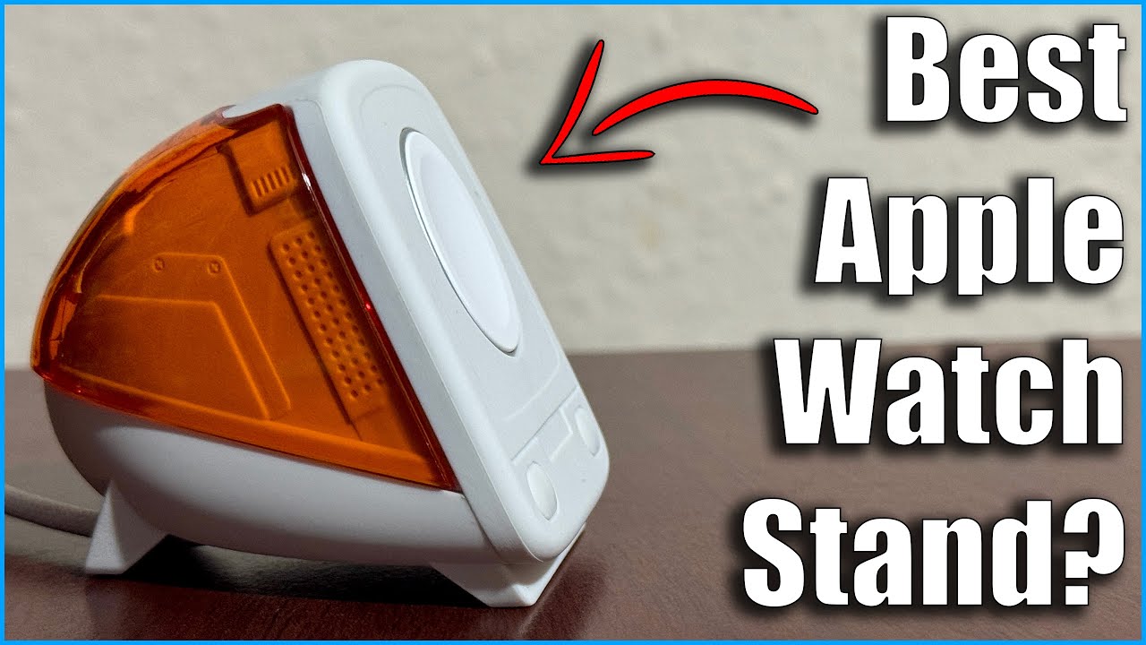 Retro Apple Fans Need This Apple Watch Stand! Spigen Classic C1 Stand Review!