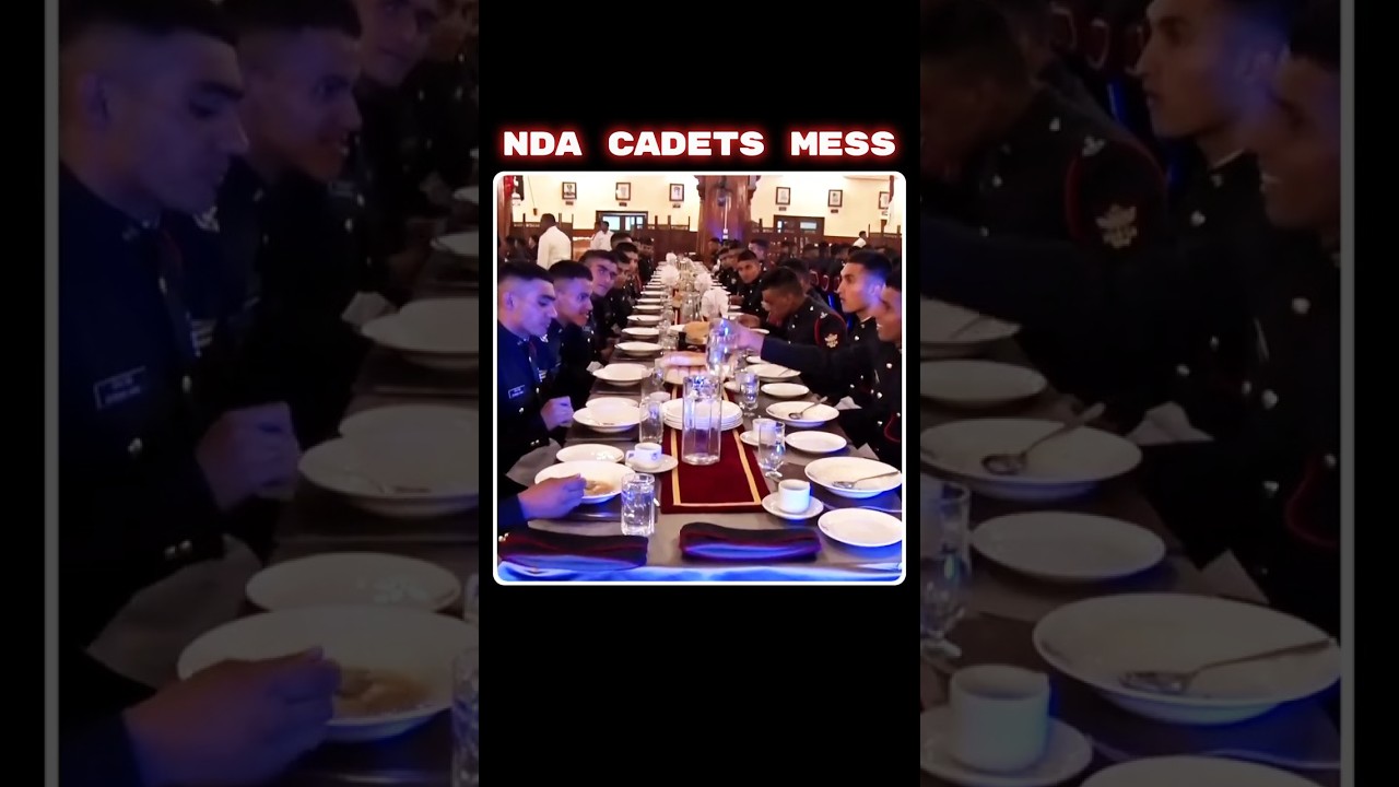 NDA Cadets Mess Discipline Traditions and Training with 1450 #ndacadets Living and Learning Together
