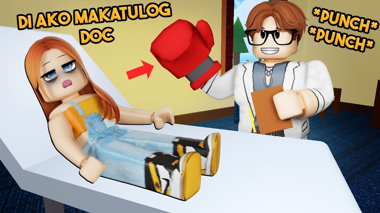 BINUGBOG AKO NG DOCTOR PARA MAKATULOG 🤕 | ROBLOX Therapy
