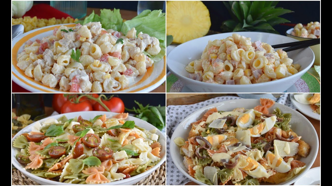 🥗 ENSALADAS DE PASTA perfectas para el verano