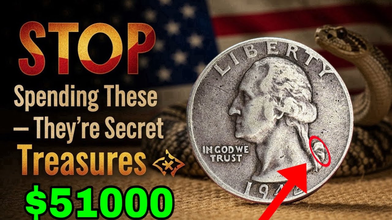 TOP 4 Washington Quarters Worth Big Money Check Your Change!