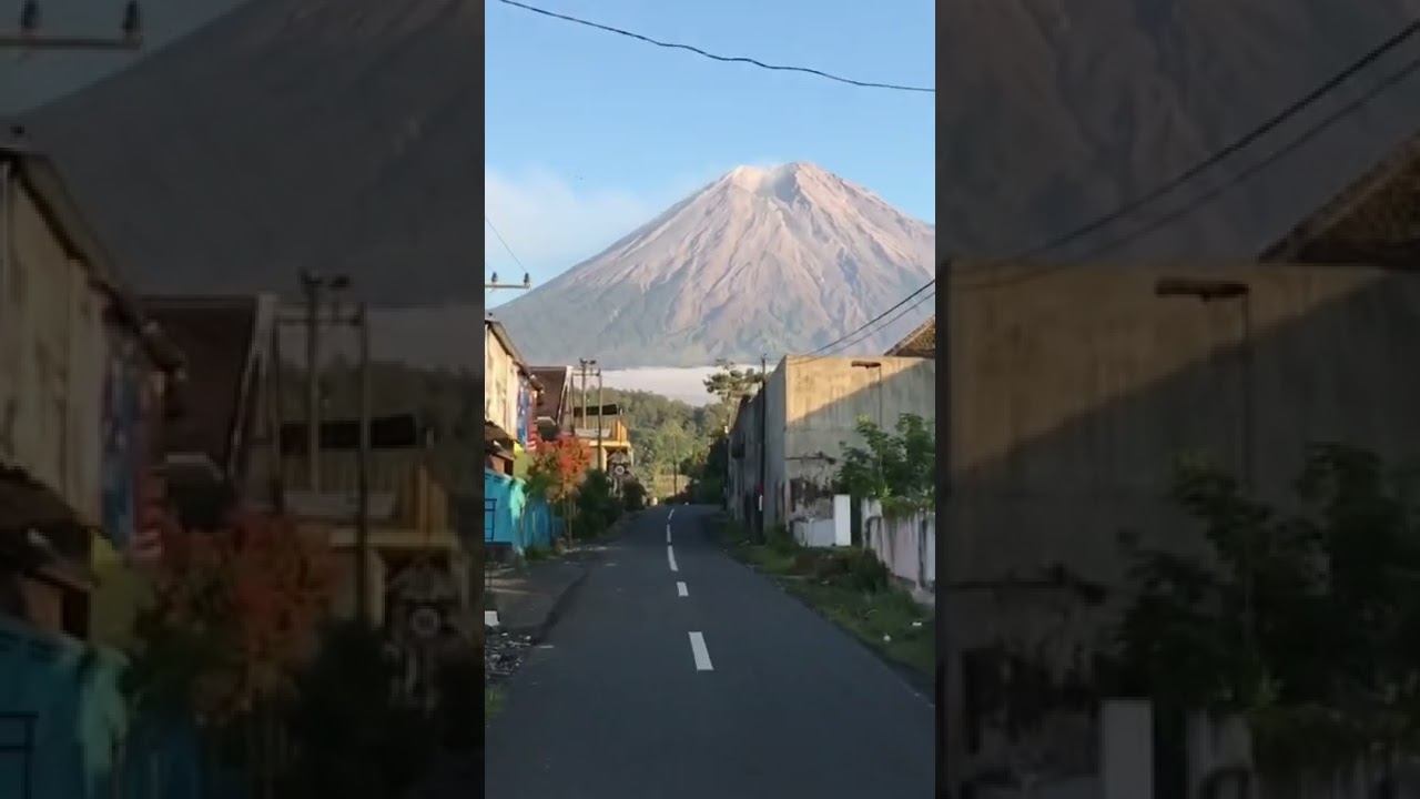 Semeru Lebih dekat Desa Supiturang Lumajang East Java