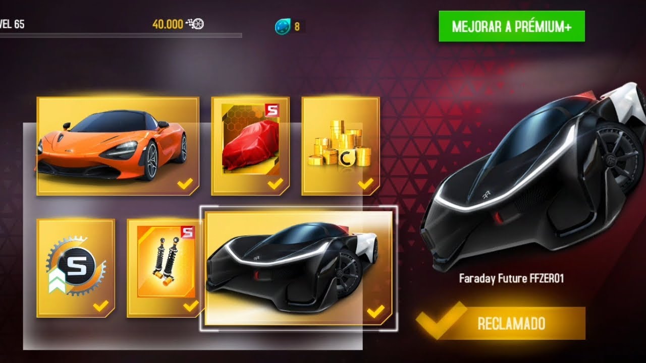 Asphalt 8: Pase de carrera desbloqueado 🥳🥳🥳🥳