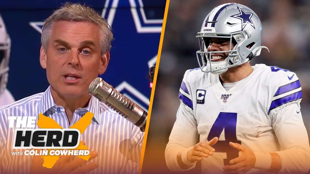 2 reasons Dak doesn't deserve $35M/year, Colin likes potential onside kick change | NFL | THE HERD