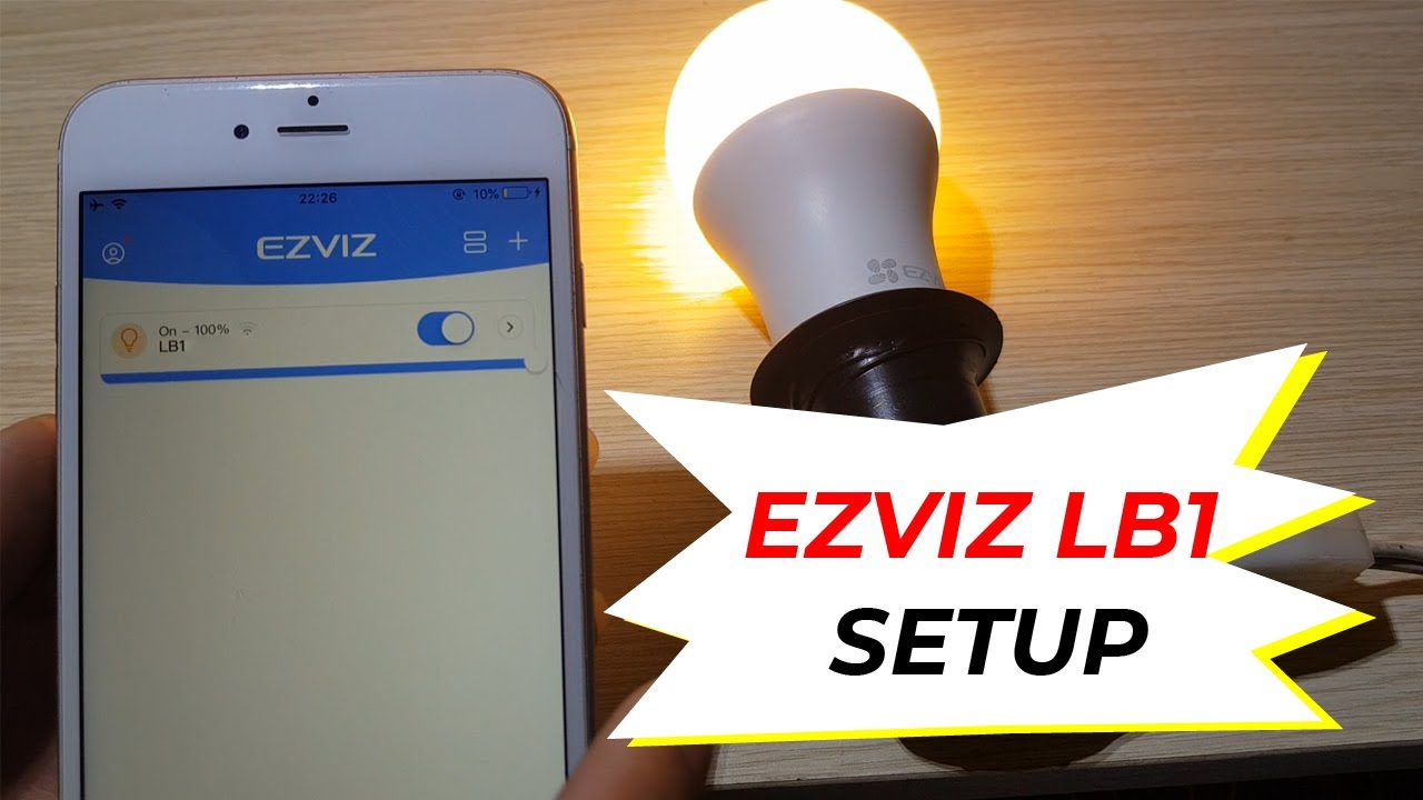 EZVIZ Light LB1 -  Reset and Connect to Wi-Fi