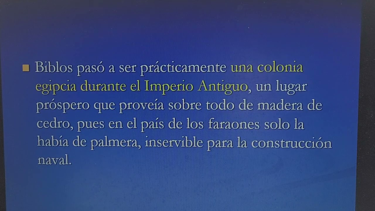 4.- Historia de Fenicia. Sus  ciudades más importantes: Biblos, Sidón  y Tiro